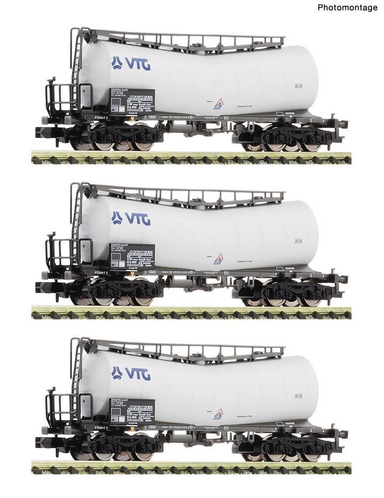 Fleischmann 6660171 N 3-tlg. Set: Knickkesselwagen, VTG
