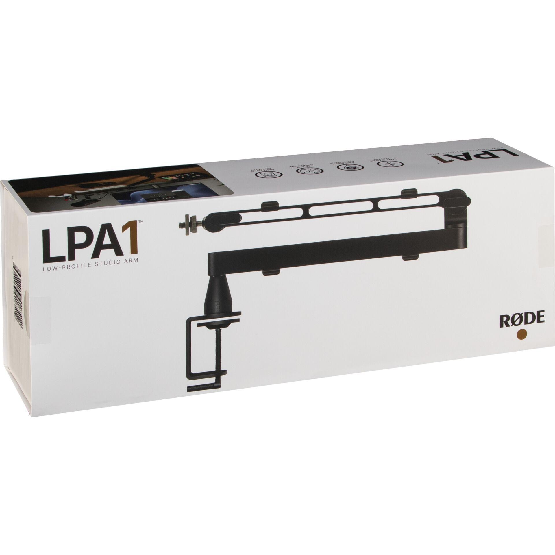 Rode LPA1 Low-Profile Studio Arm black