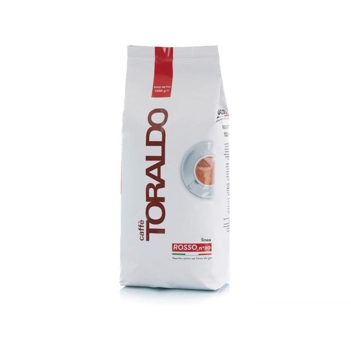 caffe TORALDO LINEA ROSSO N°20 1 Kg Bohnen