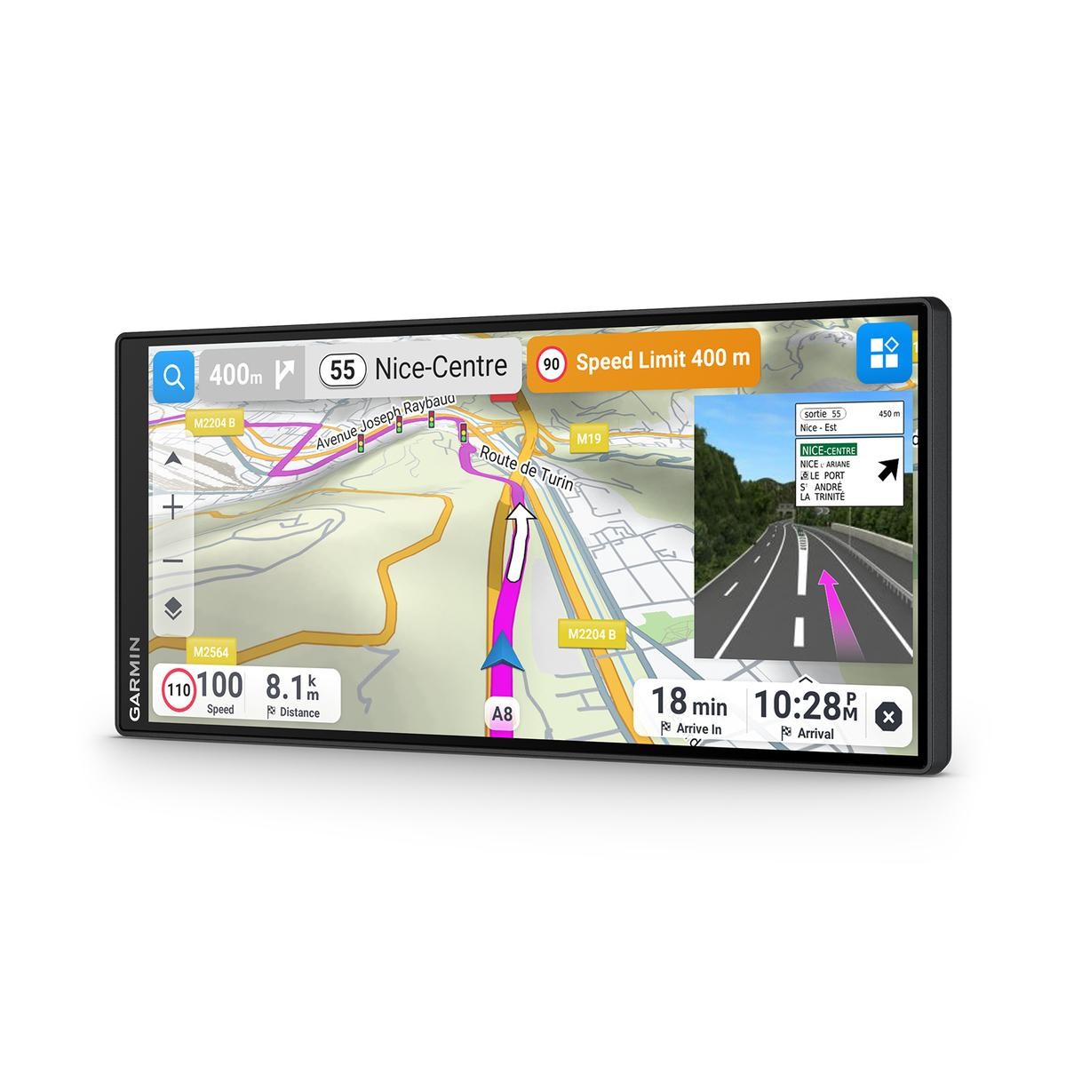 Garmin Drive - 7.1" navigateur Fixé 18 cm (7.1") Écran tactile 223
