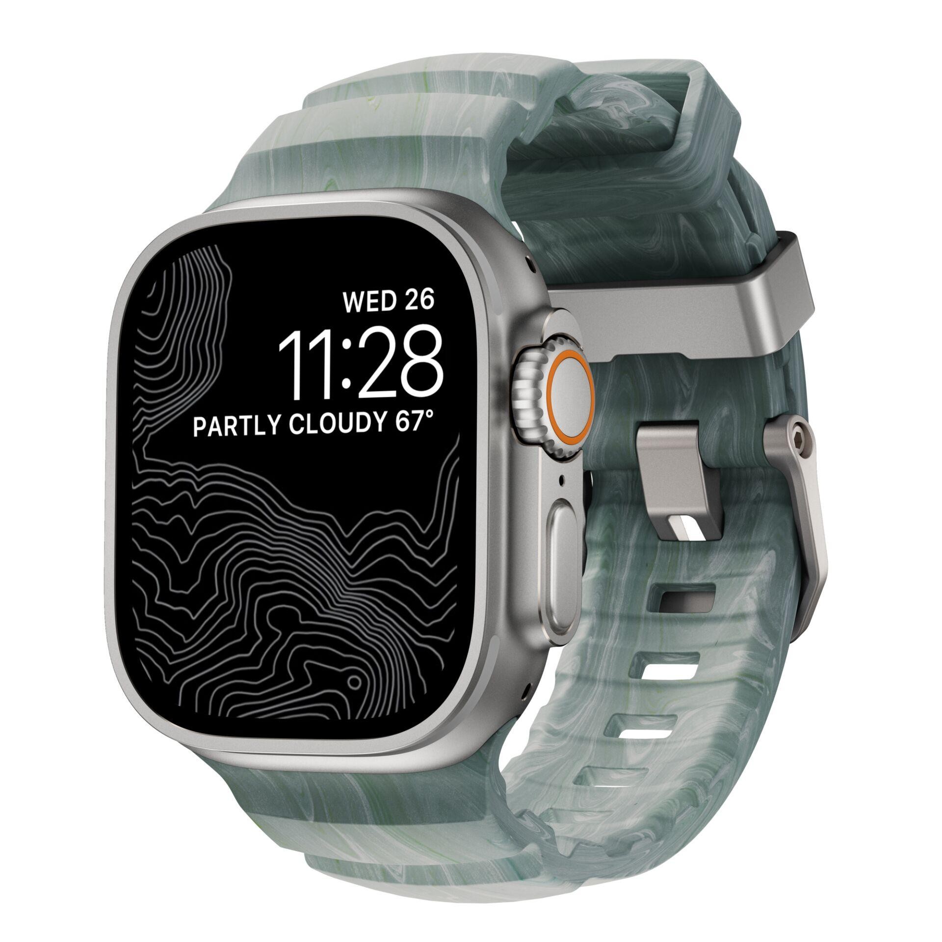 Nomad Rocky Point Band Natural 46mm/49mm Sierra Stone