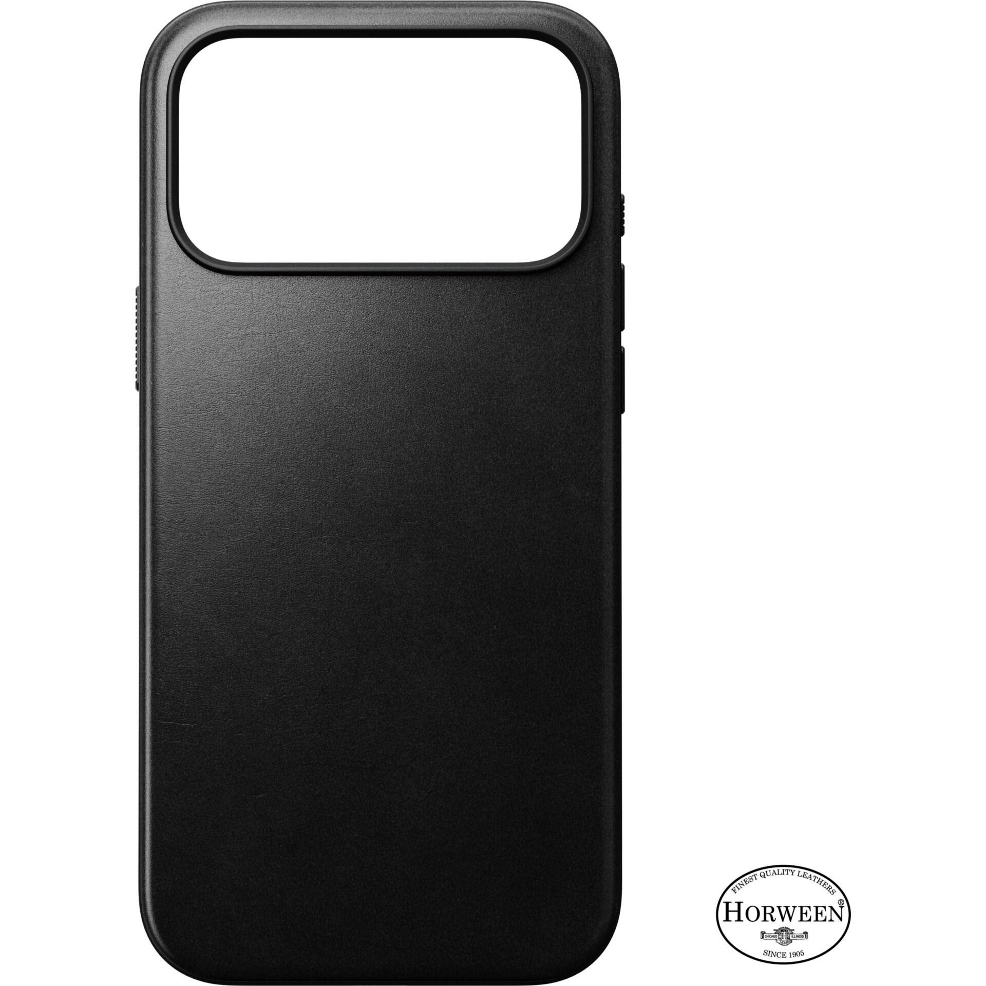 Nomad Modern Leather Case iPhone 18 Pro Max Black Hw.