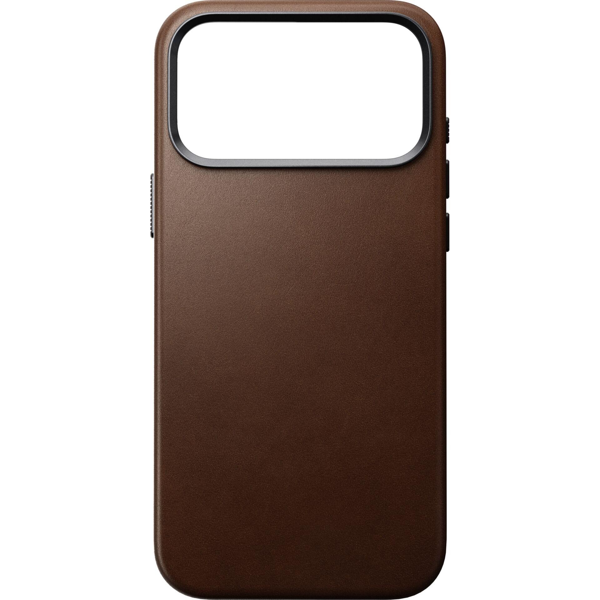 Nomad Traditional Leather Case iPhone 18 Pro Max Brown Cm.