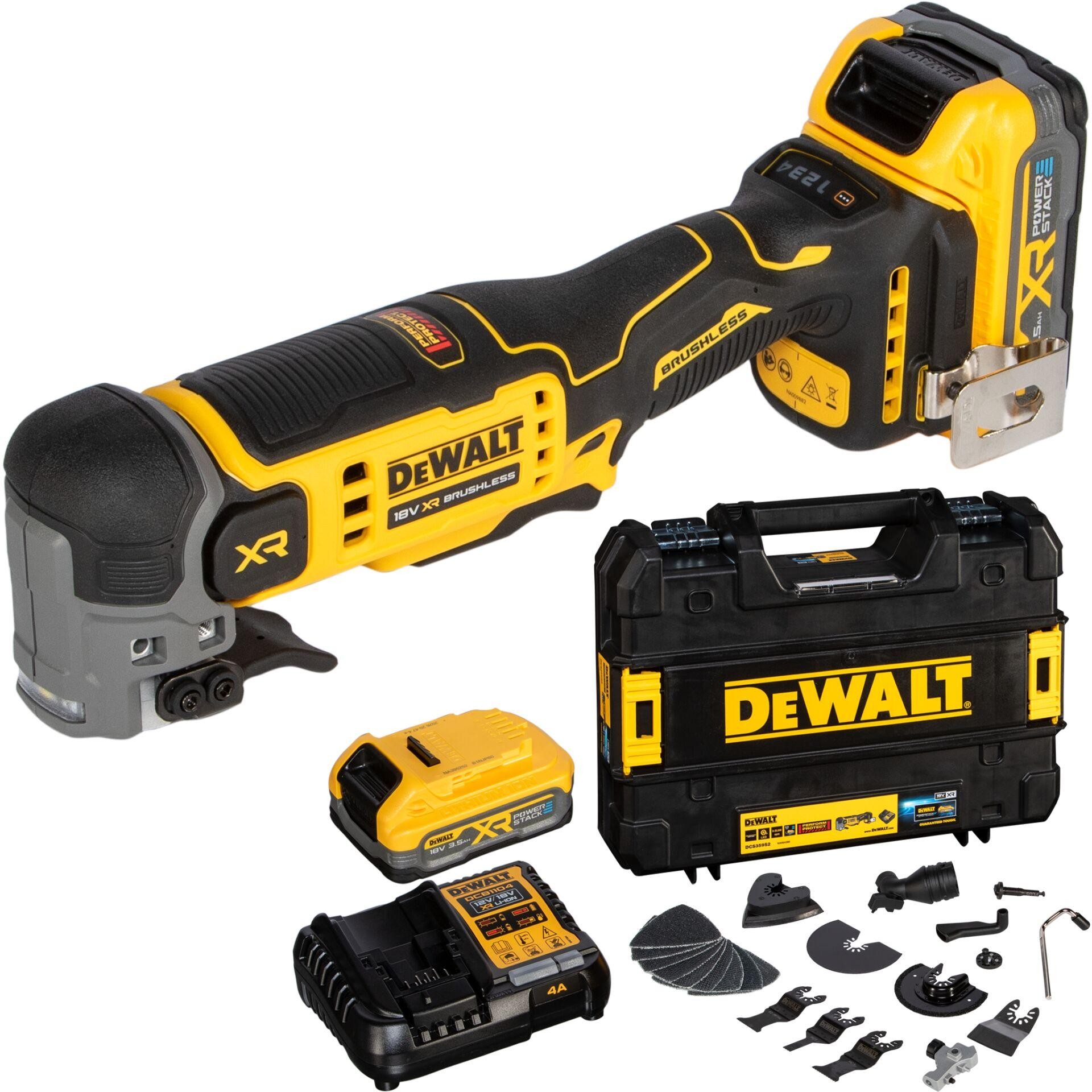 DeWalt DCS359S2-QW Akku-Multi-Tool, 18V