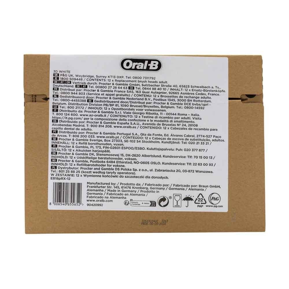 Braun Oral-B Aufsteckbürsten Pro 3D White 12er FFU