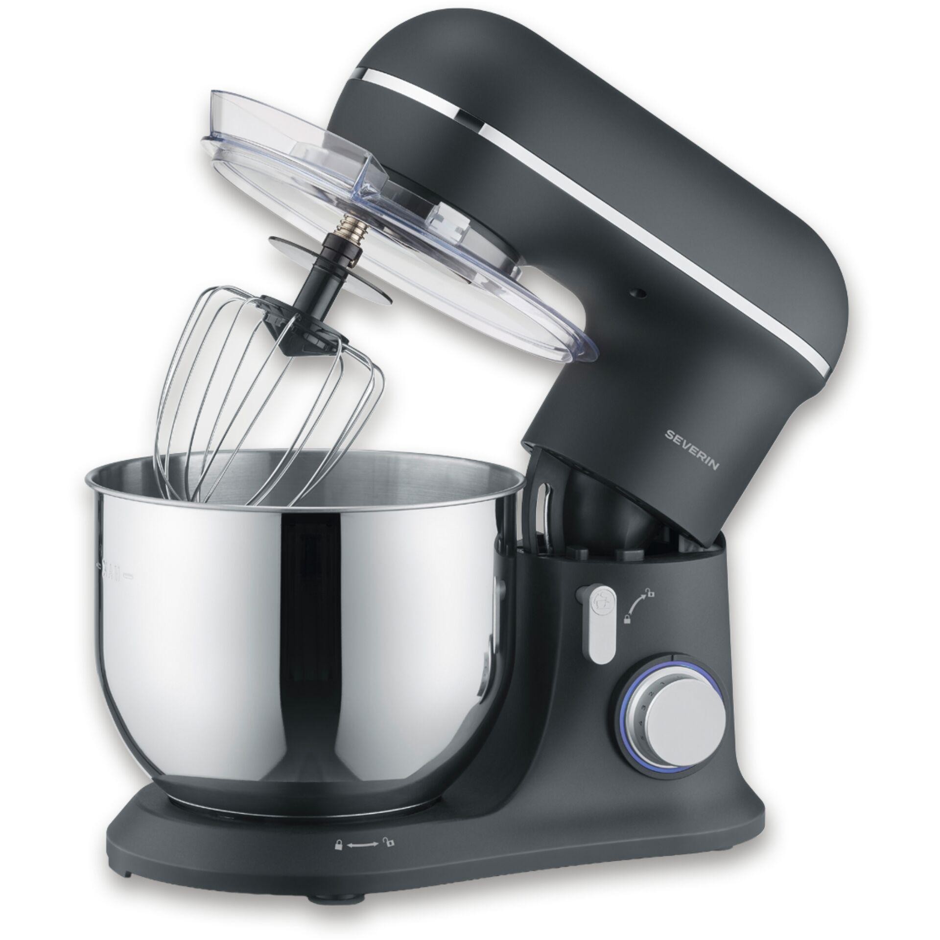 Severin KM 3899 mixer Stand mixer 1200 W Black - Severin KM 3899,