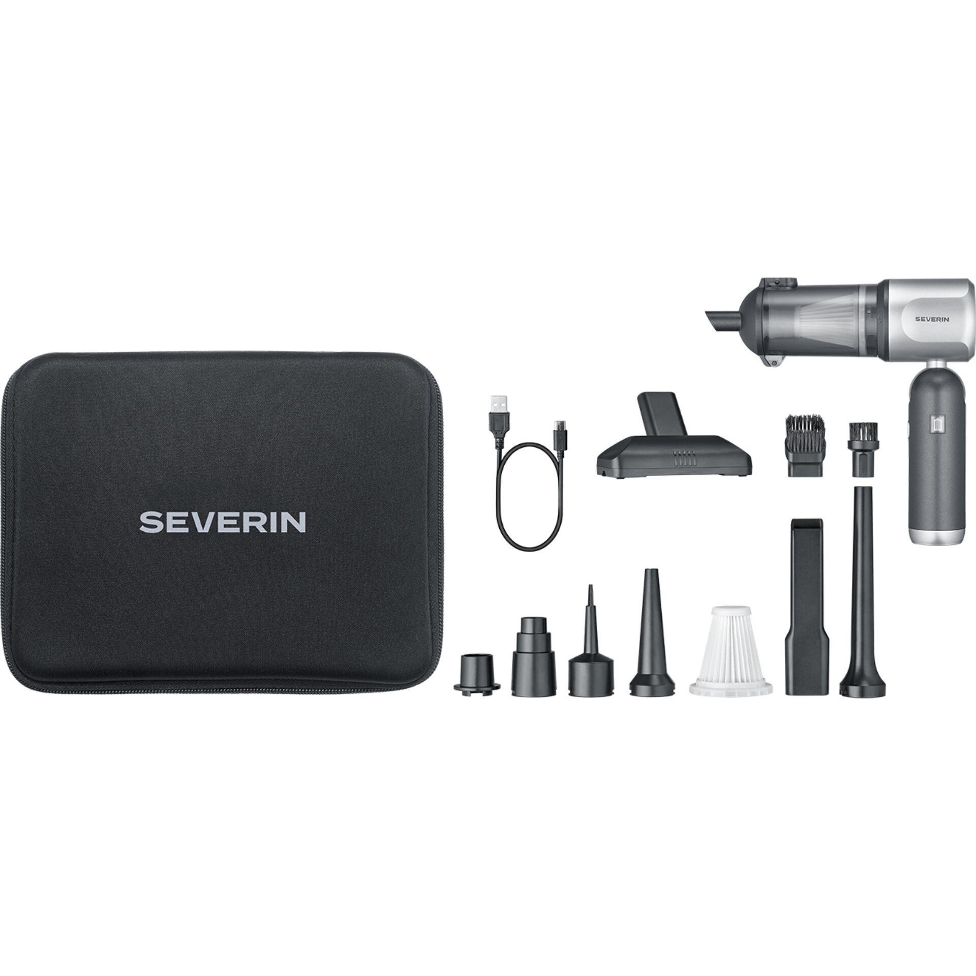 Severin HV 7137 handheld vacuum Grey, Black Bagless - Severin HV 7137,