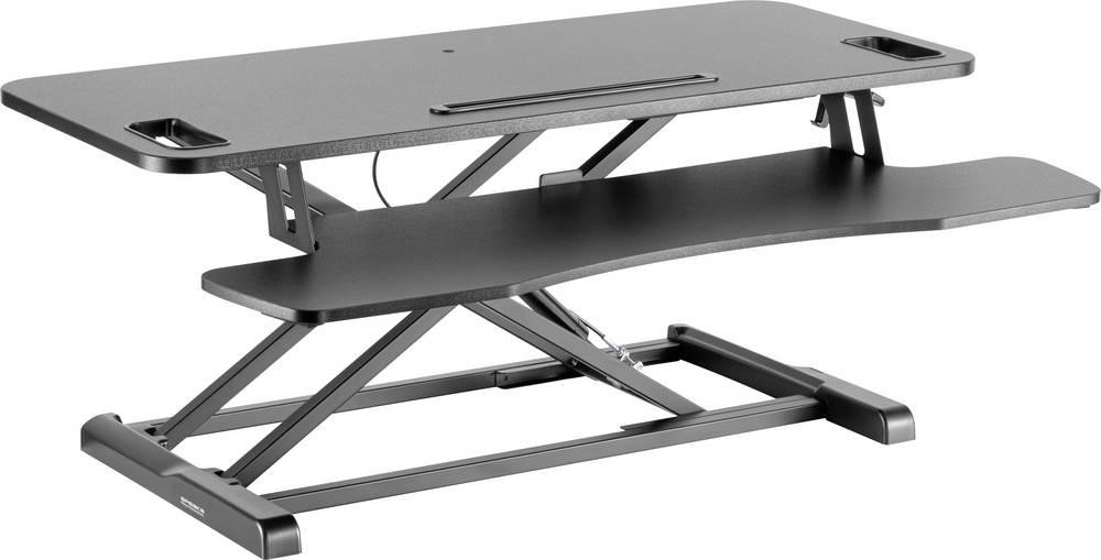 SpeaKa Professional SP-DESK-001 Sitz-Steh-Schreibtischaufsatz Höhen-