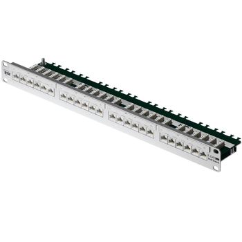 Artikelbild des Artikels “Metz Connect E-DAT design 24x8 Patchfeld Class E/Cat.6 Link “