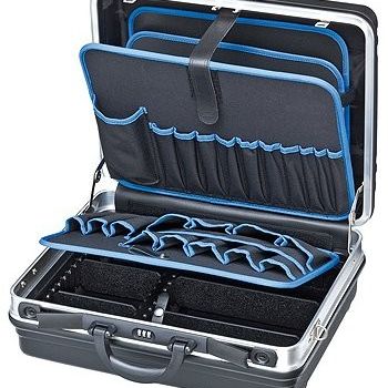 Artikelbild des Artikels “Knipex 00 21 05 LE Werkzeugkoffer Basic, leer - ABS-Material “