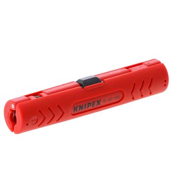 Artikelbild des Artikels “Knipex 16 60 100 SB Kabelentmanteler Geeignet für Koaxialkabel, Rundkabel 4.8 bis 7.5mm “