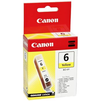 Artikelbild des Artikels “Canon Original BCI-6Y Druckerpatrone gelb 360 Seiten (4708A002) “