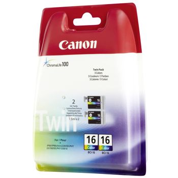 Artikelbild des Artikels “Canon Original BCI-16CL Druckerpatronen Doppelpack C/M/Y (9818A002) “