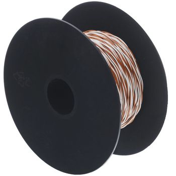 Immagine del prodotto “CobiNet Schaltdraht YV 2x0,5/0,9 bianco/braun, 100 m ”