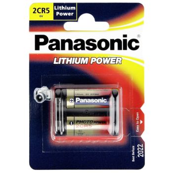 Product image of the product “Panasonic Photo Lithium Battery 2CR5 Single-use battery Nickel-Oxyhydroxide (NiOx) ”