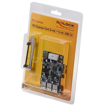 Artikelbild des Artikels “DELOCK PCI Expr Card 3x USB3.0 ext + 1x USB3.0 int +LowProfi “