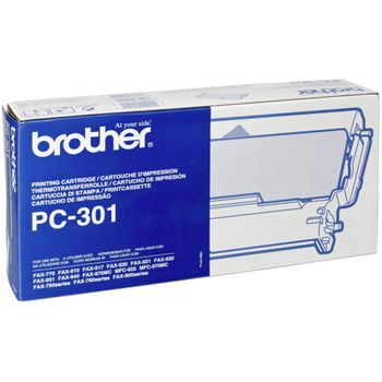 Image du produit “Brother PC-301 consommable pour télécopieur Cartouche de télécopie plus bobine 235 pages Noir 1 pièce(s) ”