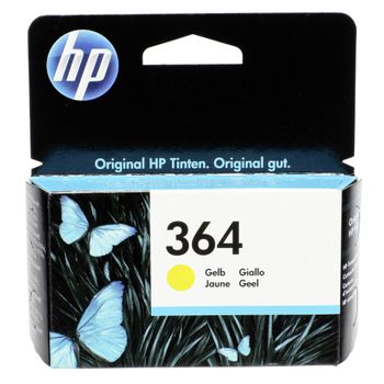 Image du produit “HP 364 cartouche d'encre jaune authentique ”