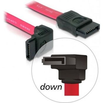 Artikelbild des Artikels “Delock Kabel SATA 50cm unten/gerade rot “