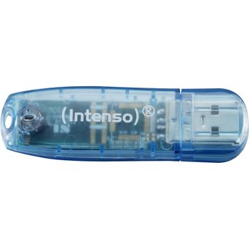 Product image of the product “Intenso Rainbow Line USB flash drive 4 GB USB Type-A 2.0 Blue ”