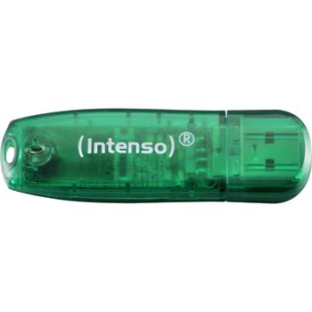 Product image of the product “Intenso Rainbow Line USB flash drive 8 GB USB Type-A 2.0 Green ”