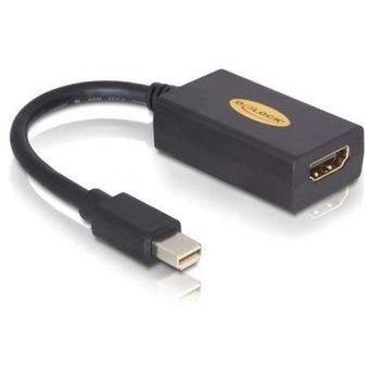 Artikelbild des Artikels “Delock Adapter mini Displayport 1.1 Stecker > HDMI Buchse Passiv schwarz “