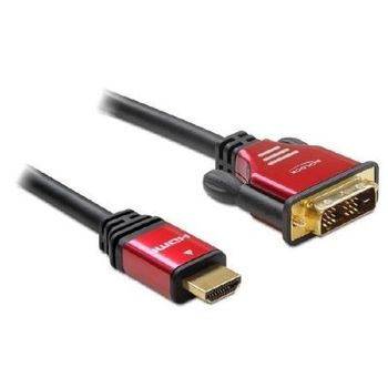 Image du produit “DeLOCK HDMI - DVI Cable 5.0m 5 m DVI-D Noir ”