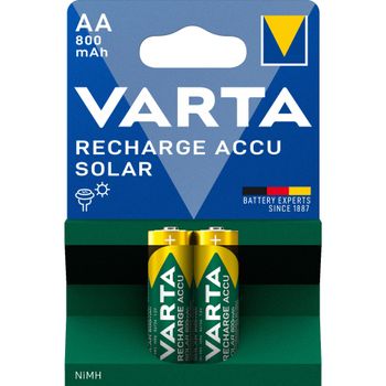 Artikelbild des Artikels “Varta Solar Akku 2x AA - NiMH (wiederaufladbar) “