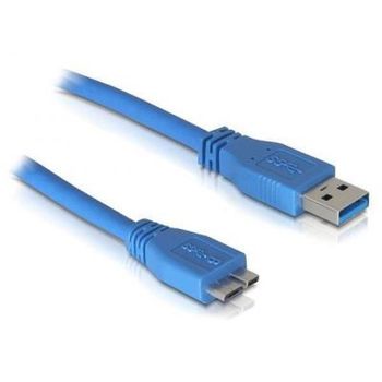Product image of the product “DeLOCK Micro USB 3.0 - 2M USB cable USB A Blue ”