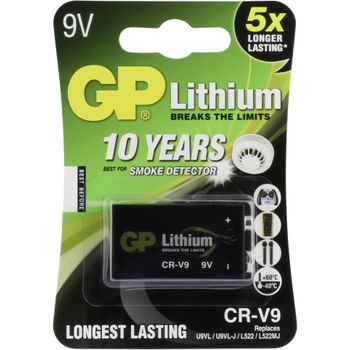 Product image of the product “GP Batteries Lithium CR-V9 Single-use battery 9V ”