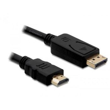 Image du produit “DeLOCK Cable Displayport > HDMI m/m 2m Noir ”