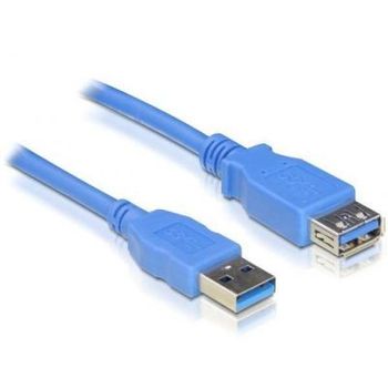 Product image of the product “DeLOCK USB 3.0 male/female A/A - 3m USB cable USB A Blue ”