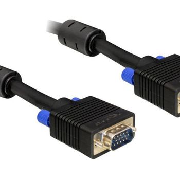 Image du produit “DeLOCK 2m VGA Cable câble VGA VGA (D-Sub) Noir ”