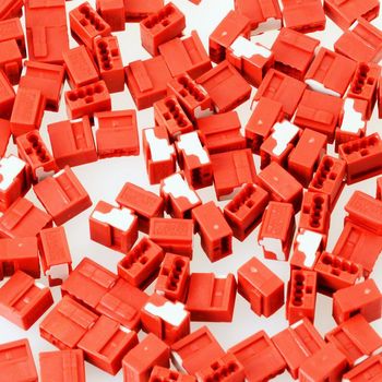 Product image of the product “WAGO Micro Verbindungsdosenklemmen red (100 Stück) ”