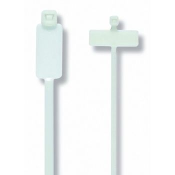 Product image of the product “Cimco Kabelbinder m. Beschriftungsfläche 2,5x100/25x8mm (100 Stk.) ”