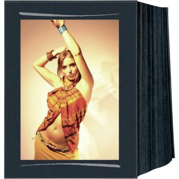 Artikelbild des Artikels “1x125 Daiber Endlospassepartouts 13x18 Leinen schwarz Pinselstr. “