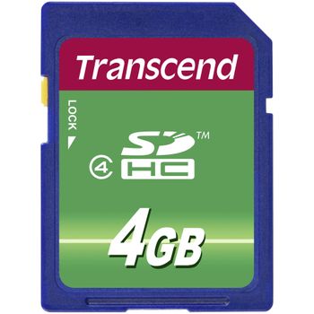 Artikelbild des Artikels “Transcend SD Karte SDHC 4GB Class 4 “
