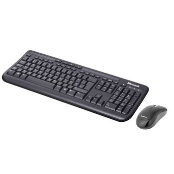 Product image of the product “Microsoft Wired Desktop 600, DE keyboard Mouse included USB QWERTZ Black ”