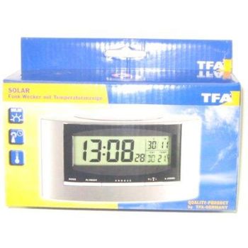 Product image of the product “TFA 98.1071 Solar Funkalarm clock ”