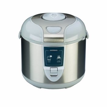 Product image of the product “Gastroback Design rice cooker 3 L 450 W Silver, White ”