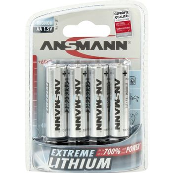 Artikelbild des Artikels “1x4 Ansmann Extreme Lithium AA Mignon “