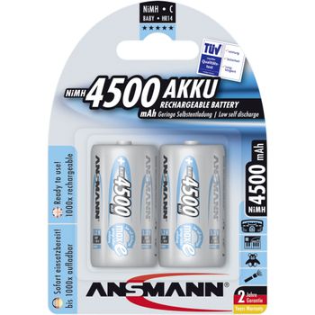 Product image of the product “Ansmann 4500mAh maxE C Nickel-Metal Hydride (NiMH) ”