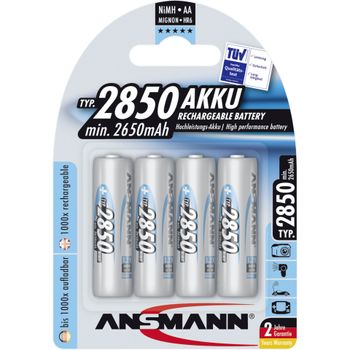 Artikelbild des Artikels “1x4 Ansmann Akku NiMh Mignon 2850 mAh “