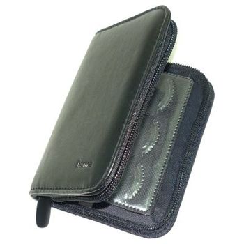 Product image of the product “Hama 00095983 memory card case 18 cards Faux leather Black ”