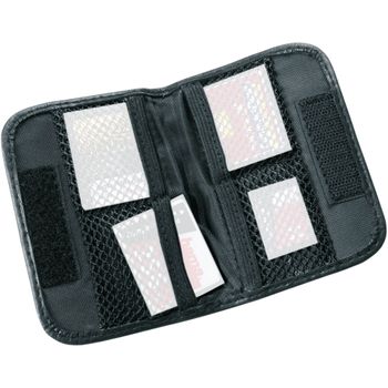 Product image of the product “Hama memory card case 4 cards Leatherette Black ”