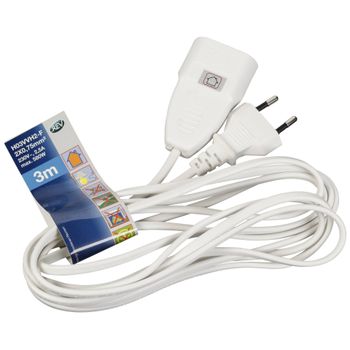 Product image of the product “REV Europlug extension 3,0 m white ”