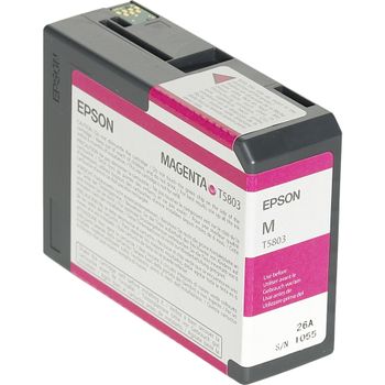 Image du produit “Epson Encre Pigment Magenta SP 3800 (80ml) ”