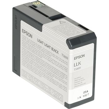 Image du produit “Epson Encre Pigment Gris Clair SP 3800/3880 (80ml) ”