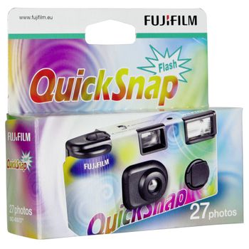 Image du produit “Fujifilm Quicksnap Flash Caméra-film jetable 135 mm Noir ”
