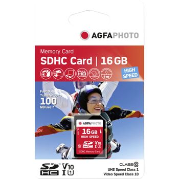 Product image of the product “AgfaPhoto 10426R memory card 16 GB SDHC Class 10 ”